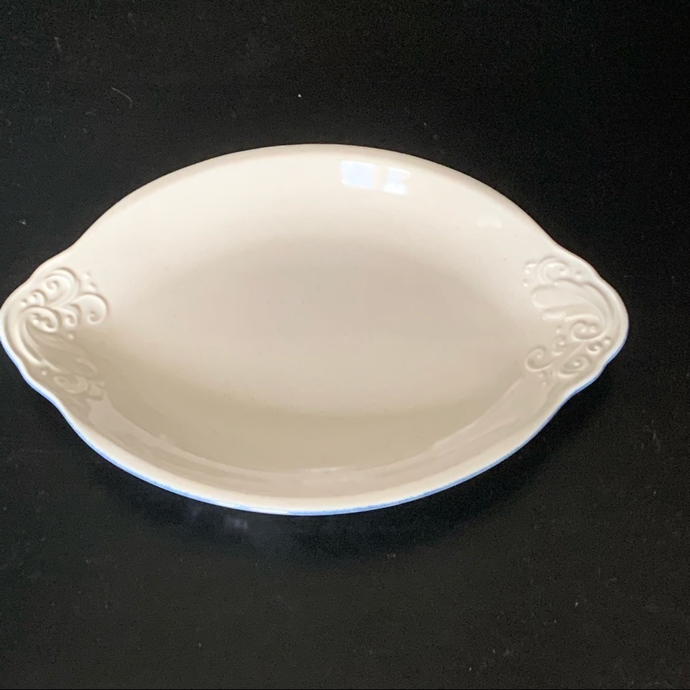 Pfaltzgraff Weir In Your Kitchen Chicory 12” Oval Serving Platter - Picture 4 of 12